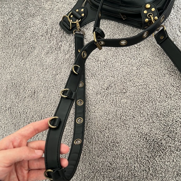 Steampunk Vegan Leather Pack Holster Bag Satchel - Picture 8 of 10